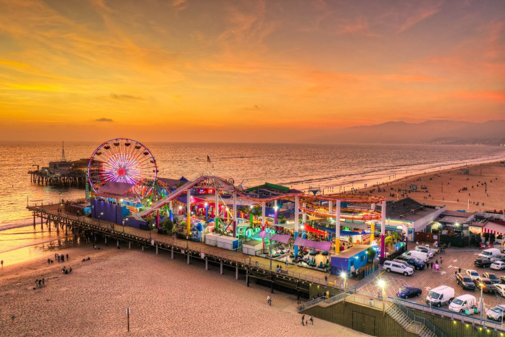 1. Santa Monica Beach