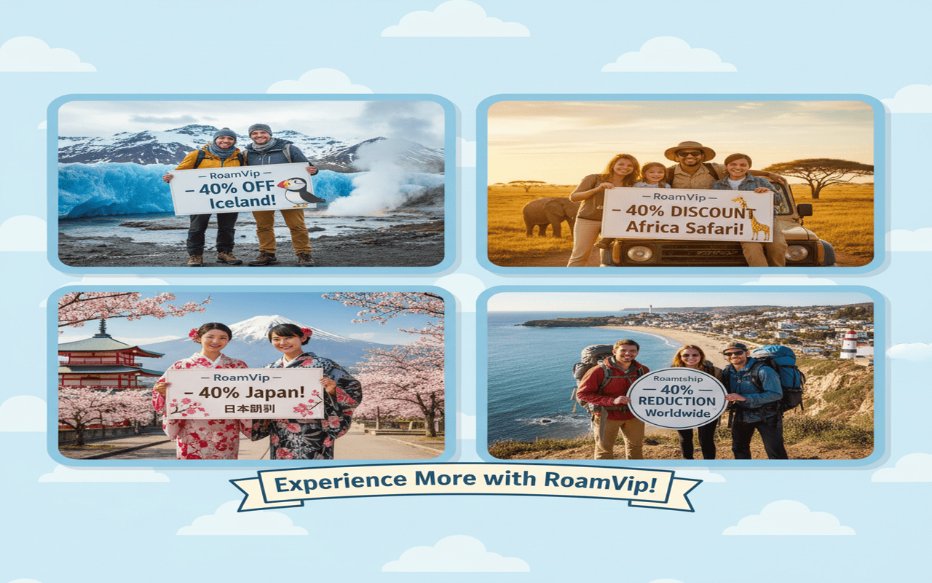 RoamVIP Members Save Up to 40% on Luxury Stays