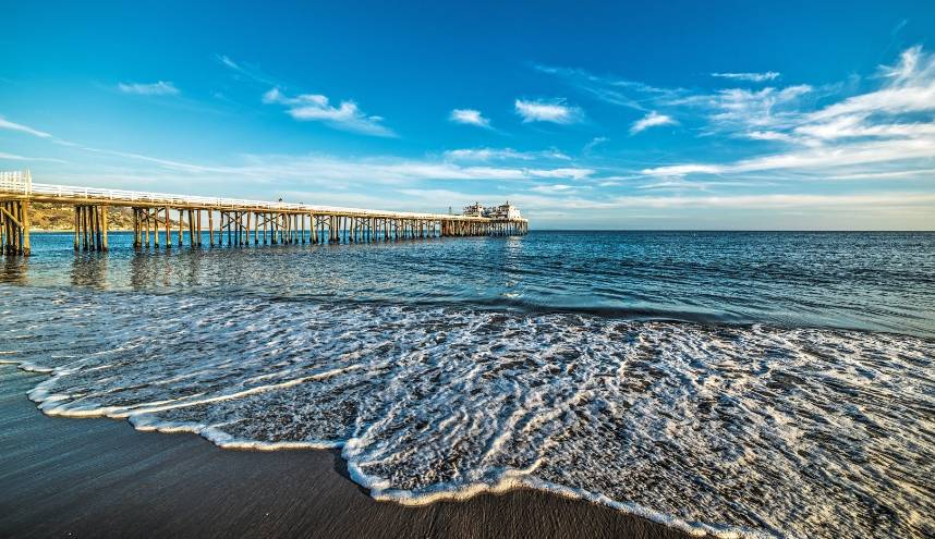 3. Malibu Surfrider Beach