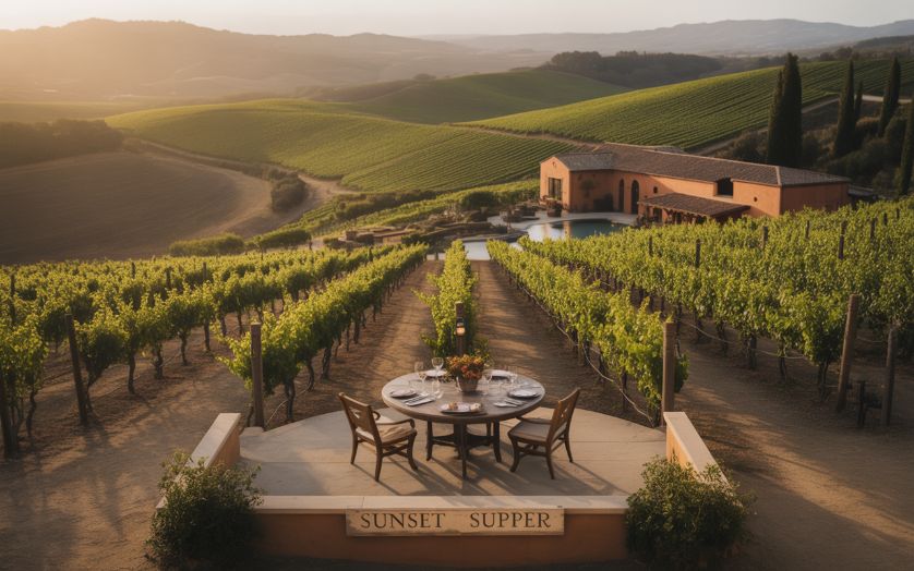 Secluded Wine Estate Stay – Napa Valley, California