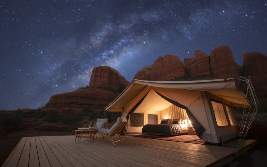 Luxury Glamping in Sedona, Arizona